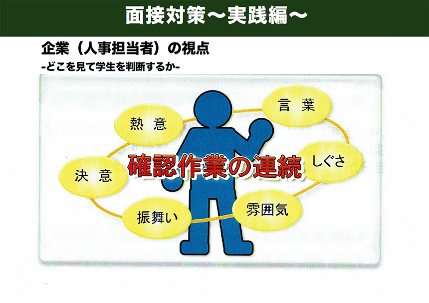 面接対策