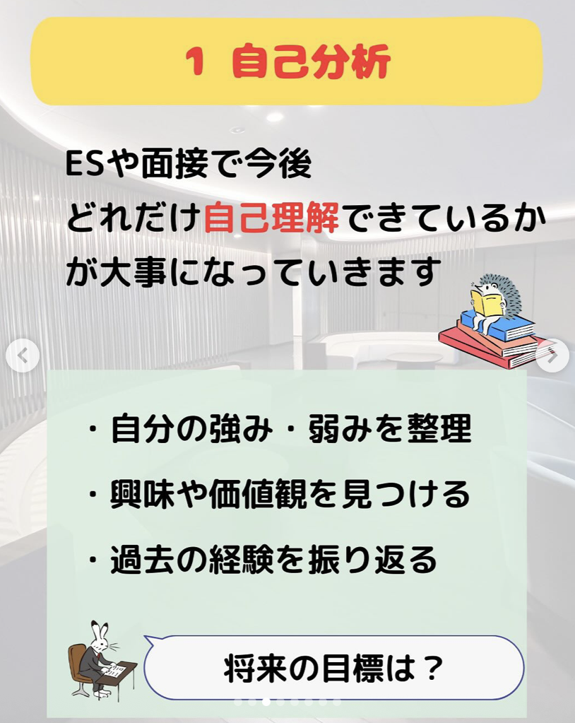 これで内定　大学3年6月　先ずは自己分析からスタート